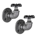 6" Black Cast Iron Flanged Ell 90 Degree Fire Protection