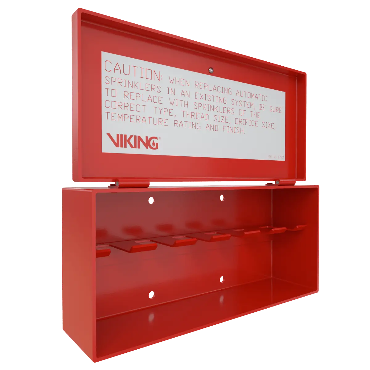 6 Head Sprinkler Cabinet Package For Viking Sprinklers