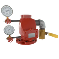 6" Trimmed Ez Riser Ck FxG For Reliable Fire Protection