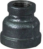 6" X 4" Black Cast Iron Flanged Eccentric Reducer