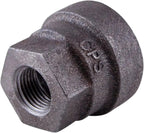 6" X 4" Black Cast Iron Flanged Eccentric Reducer