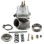 Universal External 12-psi Stubby 60mm Turbo/Charger V-band Wastegate WG w/Spring