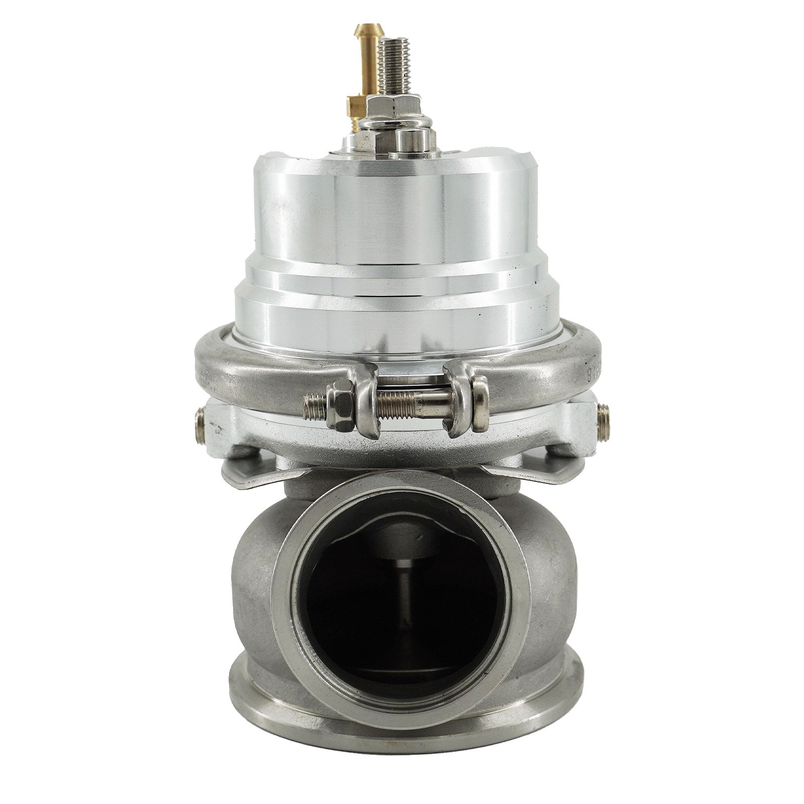 Universal External 12-psi Stubby 60mm Turbo/Charger V-band Wastegate WG w/Spring