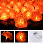Yescom 10FT Marigold String Lights Garland Halloween Decoration, 2ct.