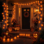 Yescom 10FT Marigold String Lights Garland Halloween Decoration, 2ct.