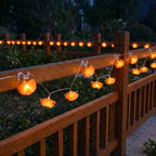 Yescom 2-Pack Marigold String Lights with S-Hooks, Battery Operated