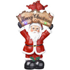 Yescom Pre-lit Christmas Figurine 12" (Santa Snowman Optional)