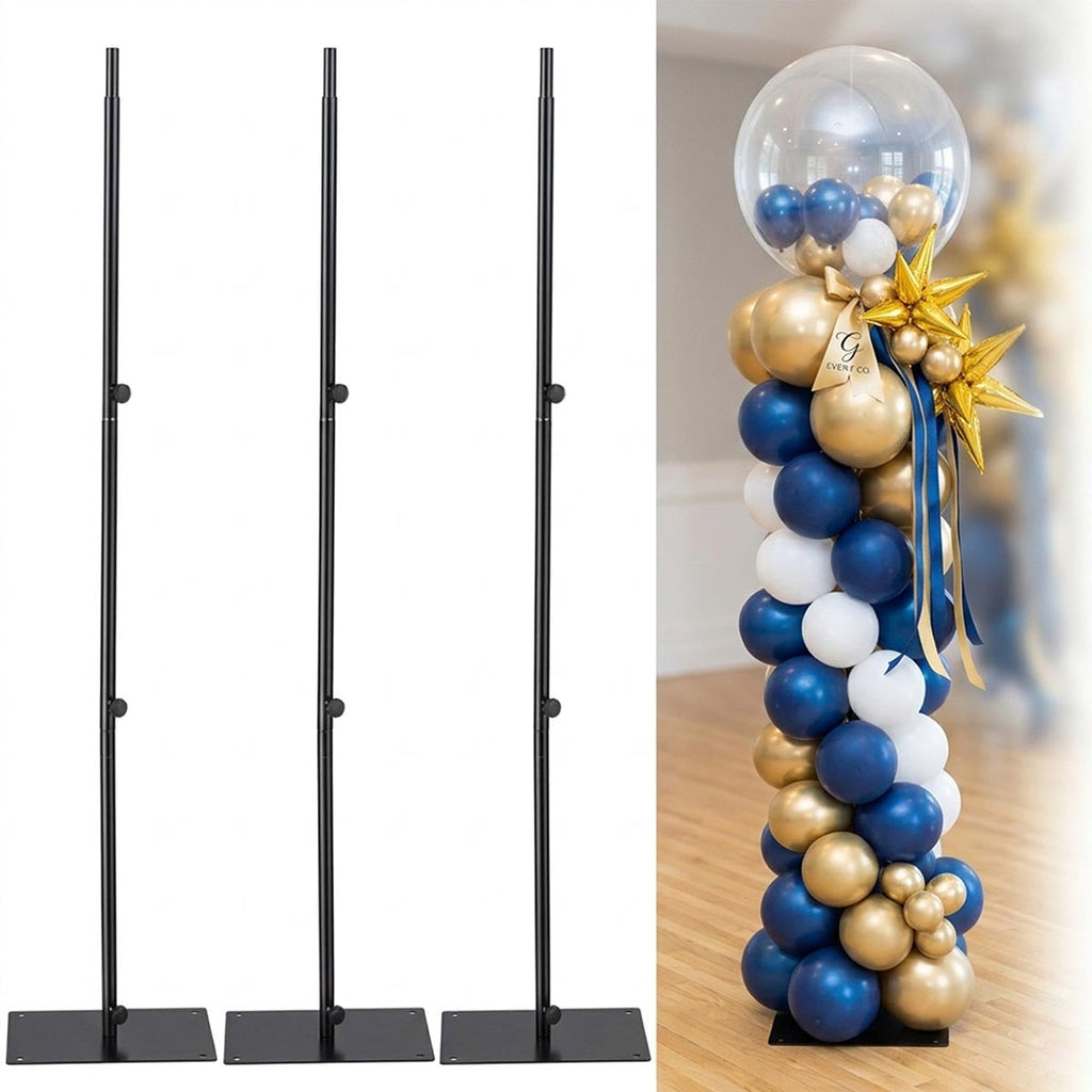 Yescom 3-Set 3ft Metal Balloon Column Stands