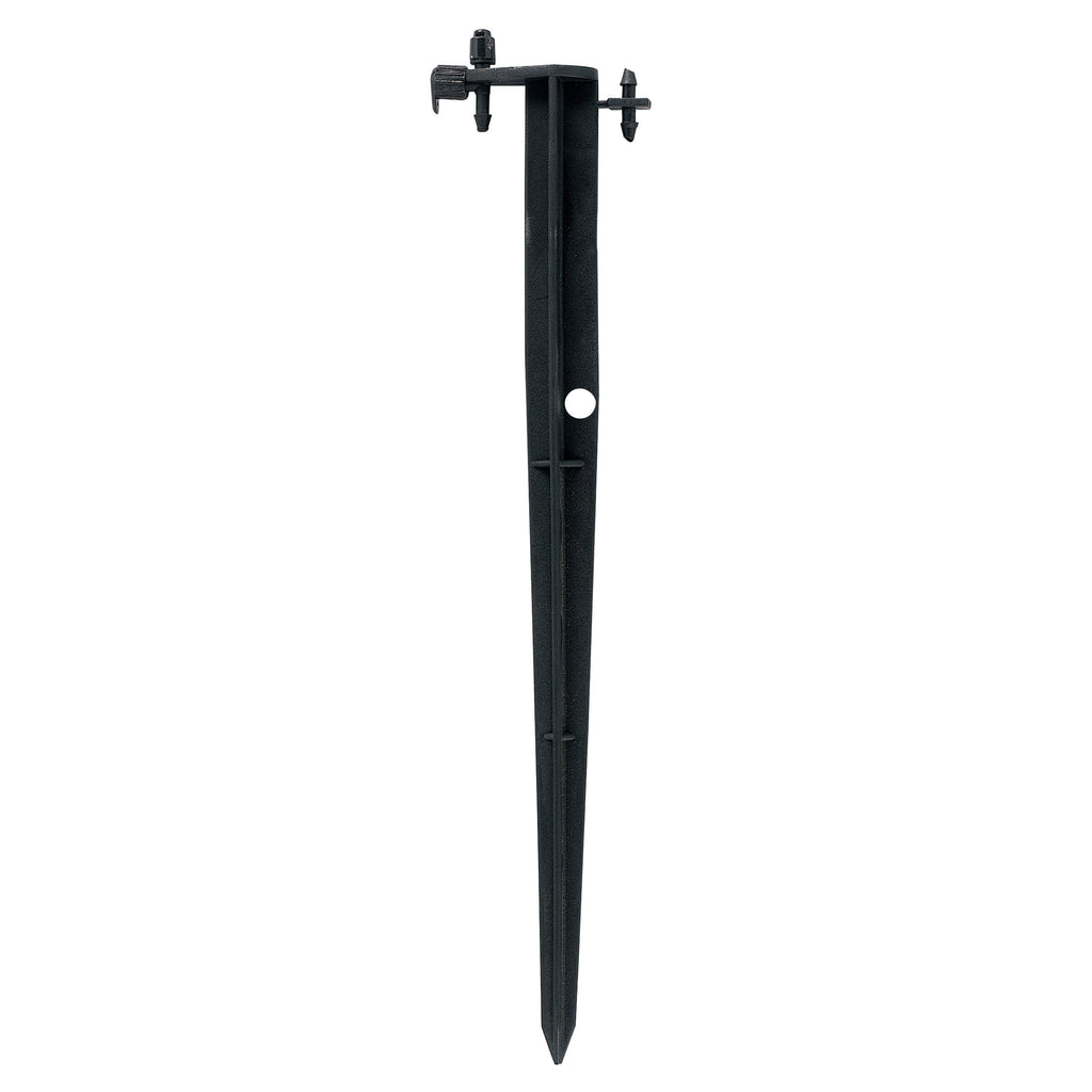 1/4" Barb Micro-Sprinkler Ctr Strip Pattern on 12" Stake | 67135