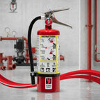 5 lb ABC 3A10BC Fire Extinguisher With Vehicle Bracket