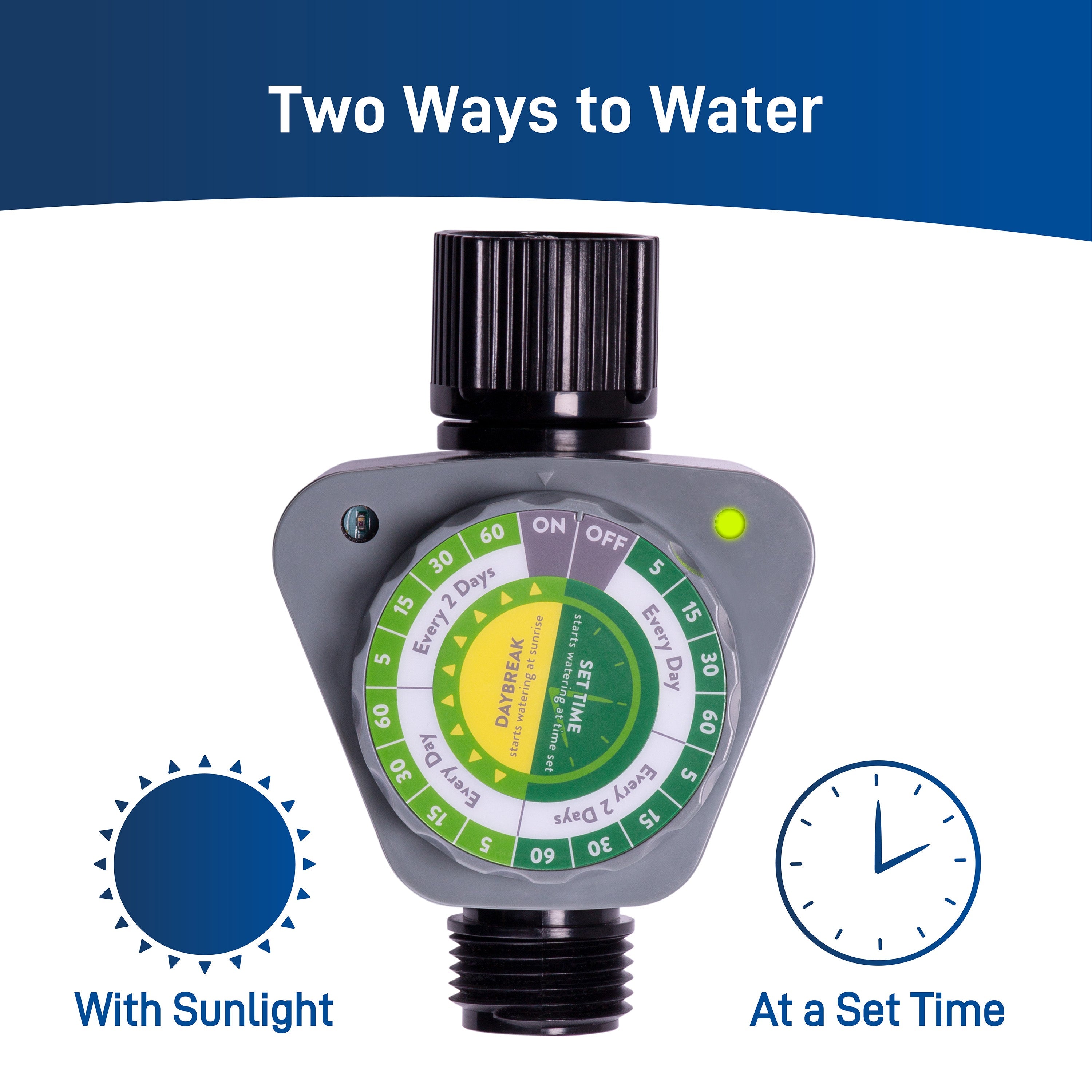 1-Outlet Daybreak Programmable Hose Watering Timer 62045