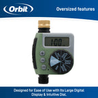One Outlet Single-Dial Hose Faucet Timer 62056