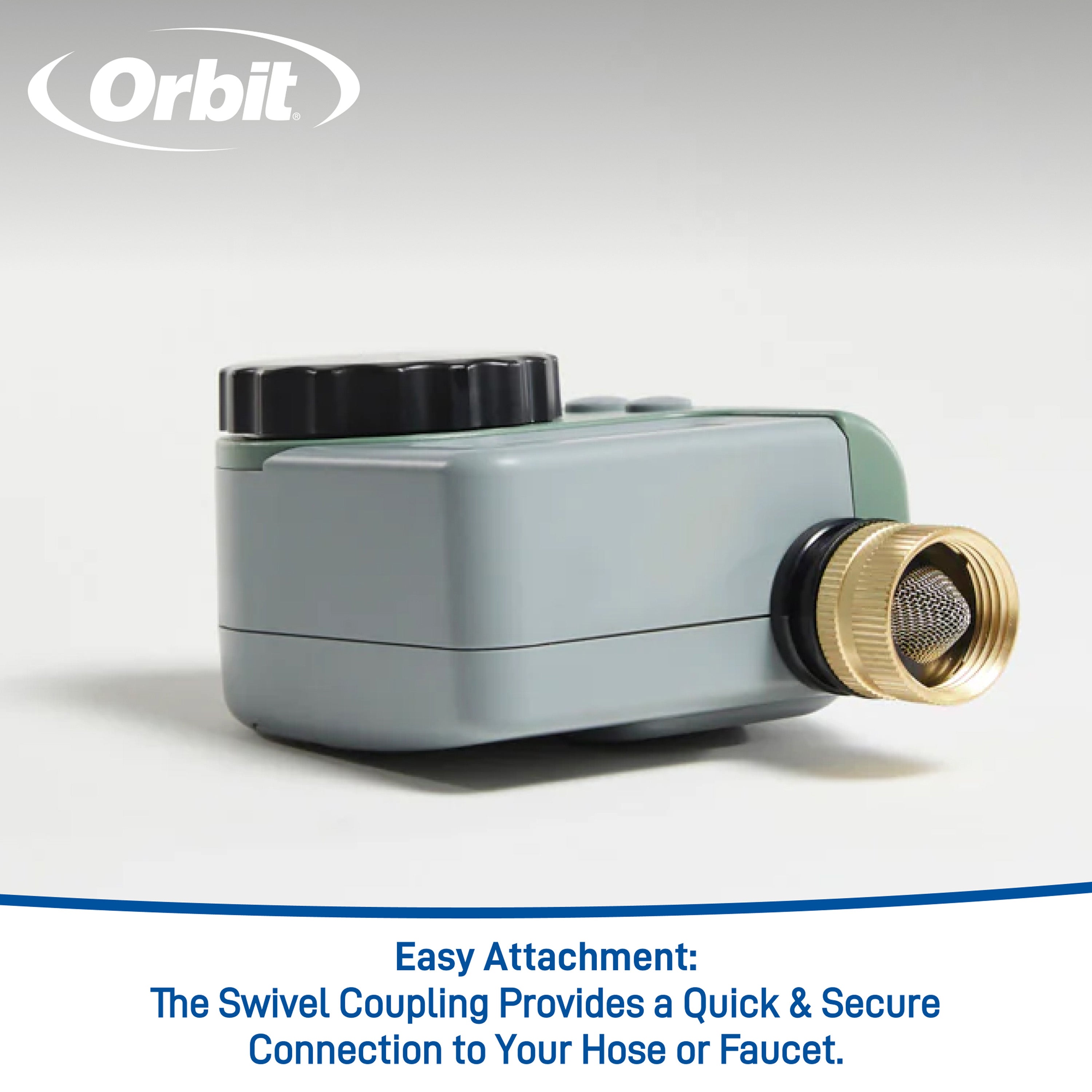 One Outlet Single-Dial Hose Faucet Timer 62056