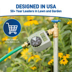 One Outlet Single-Dial Hose Faucet Timer 62056