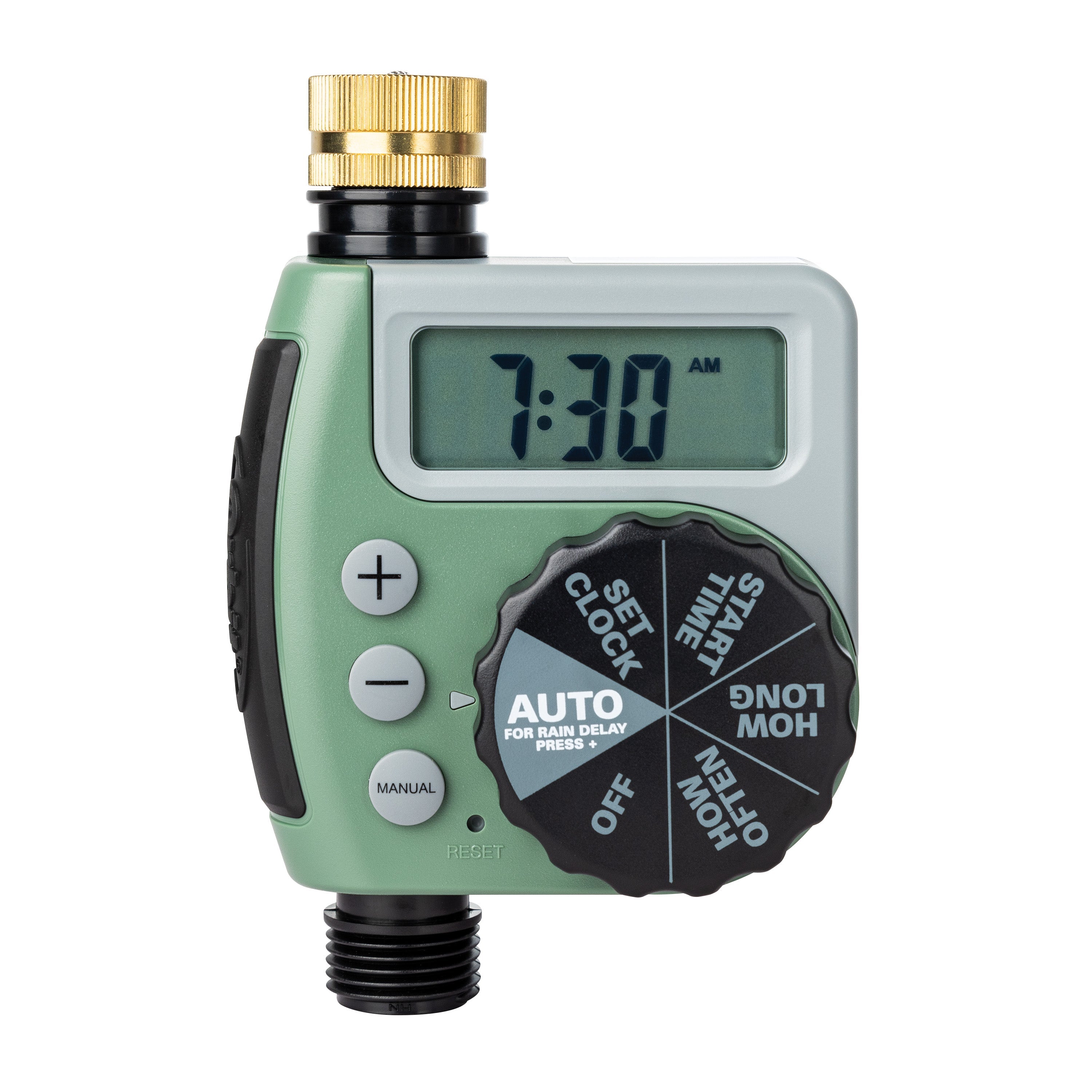 One Outlet Single-Dial Hose Faucet Timer 62056