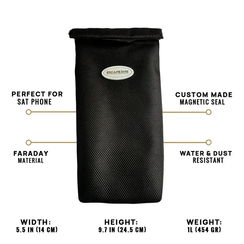 EscapeZone Satellite Phone Faraday Bag