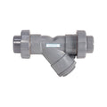 Y Strainer, 3/4" Pipe, Threaded, PVC, 150 psi