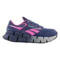 Women's Athletic Work Shoe, Blue, Pink, 7, RB309