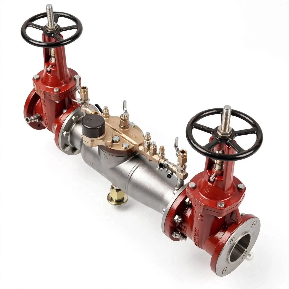 6" Backflow Preventor Valve Reduced Pressure Detector Residential Safety System