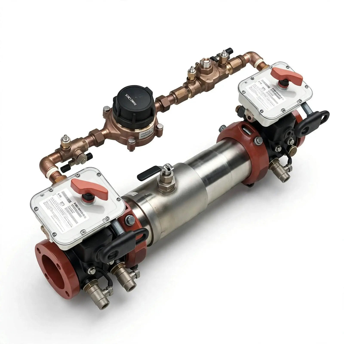 6" Double Check Detector Backflow Valve by Ames Backflows