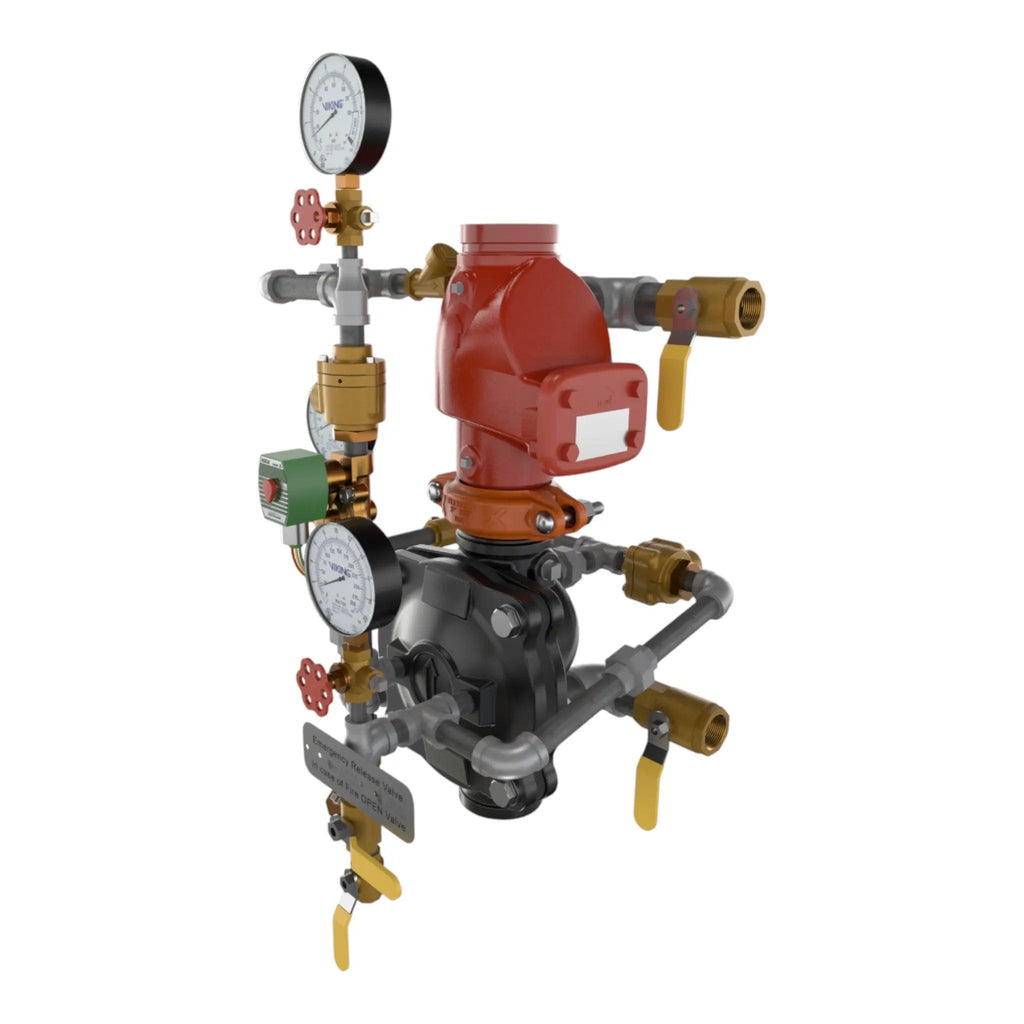 Viking VXD Double Interlock Preaction Fire Protection System - Pre-Trimmed