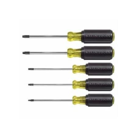 Screwdriver Set, TORX Cushion Grip, 5-Piece