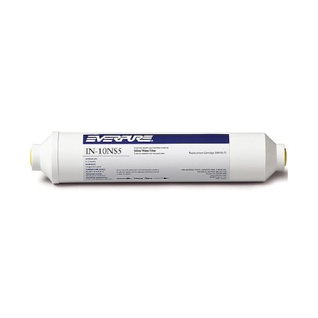 Water Filter Cartridge, 0.75 gpm, PE