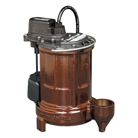 SubmersibleSumpPump,25ft,10.75in,115VAC