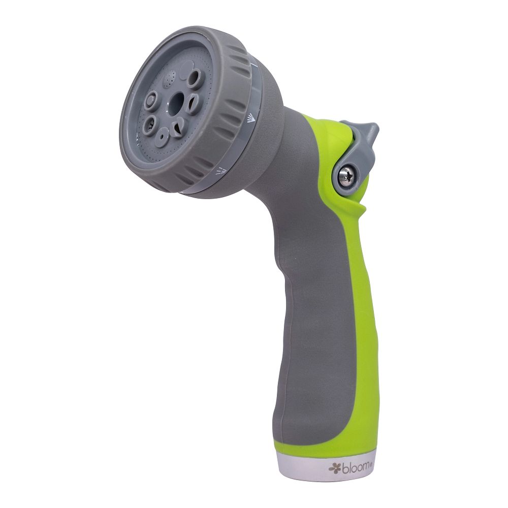 Bloom 8-Spray Pattern Thumb Control Watering Nozzle 71087BL