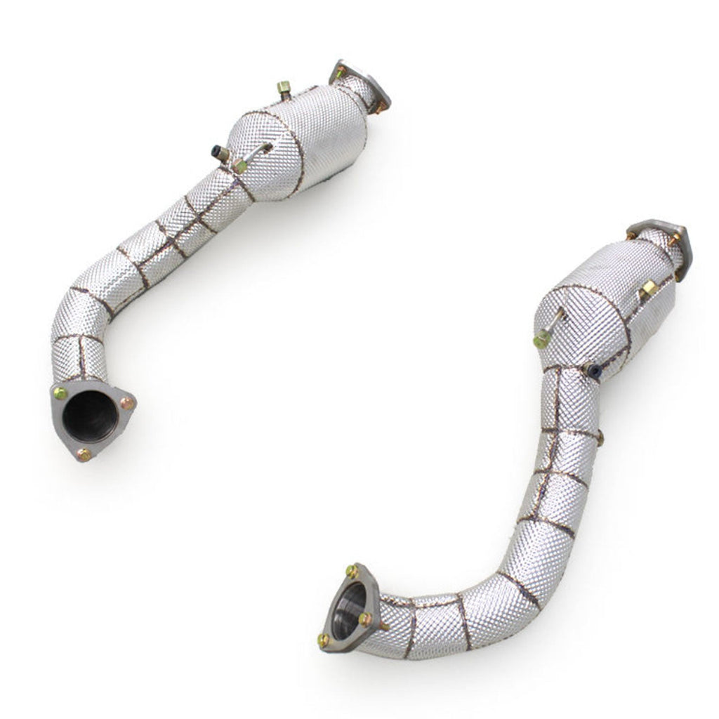 Catted High Flow Exhaust Downpipe for Porsche Cayman 718 GT4 RS 4.0L 2022-2025