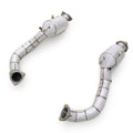Catted High Flow Exhaust Downpipe for Porsche Cayman 718 GT4 RS 4.0L 2022-2025