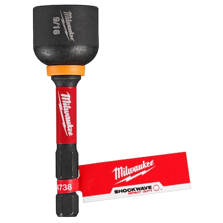 Nut Driver Kit,2 9/16 in L,Hex