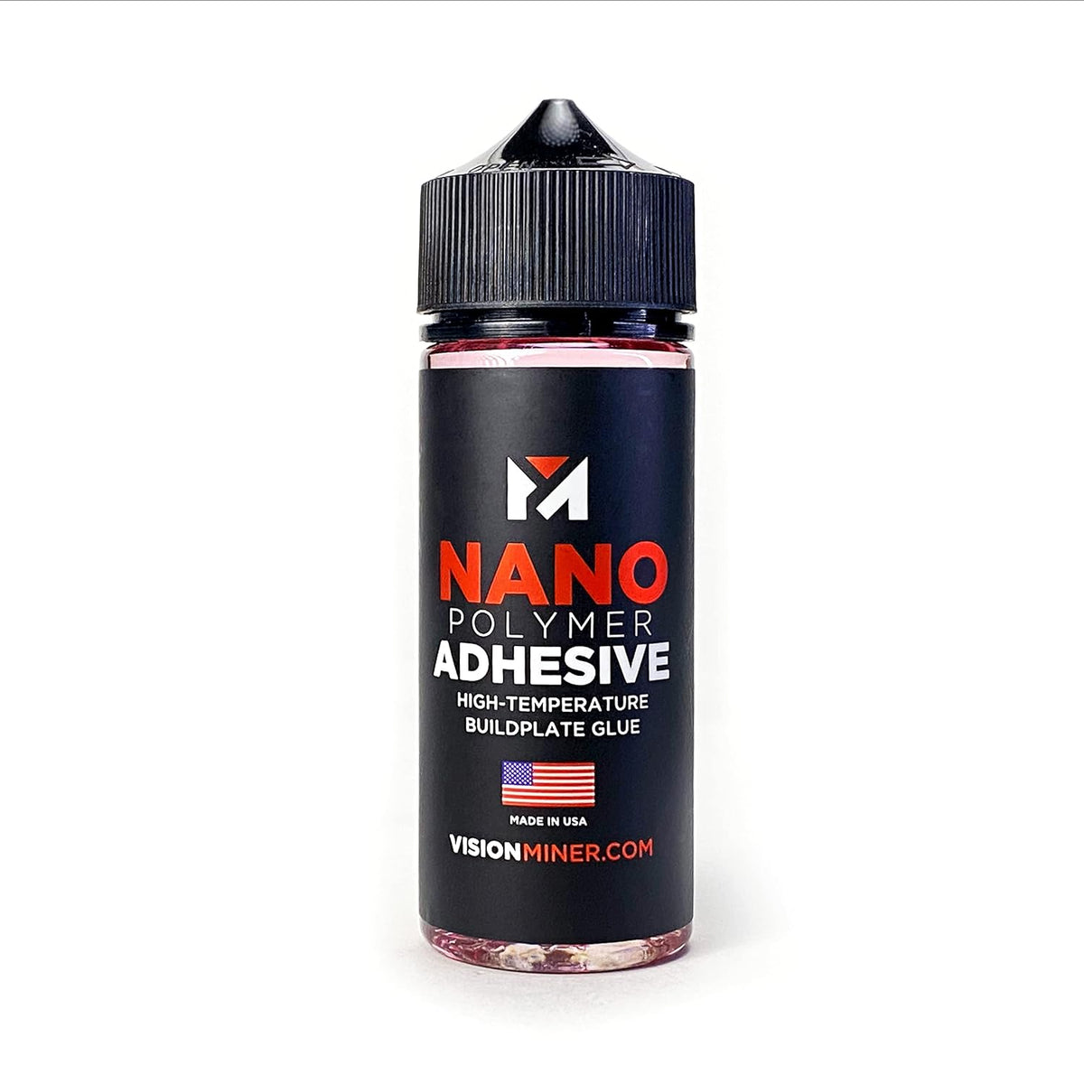 VisionMiner Nano Polymer Adhesive for 3D Printer Build Plates – 50ml & 120ml