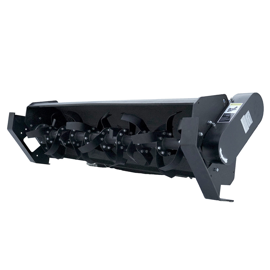 72" Hydraulic Skid Steer Rotary Tiller