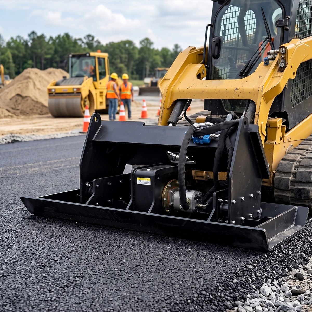 72" Skid Steer Plate Compactor