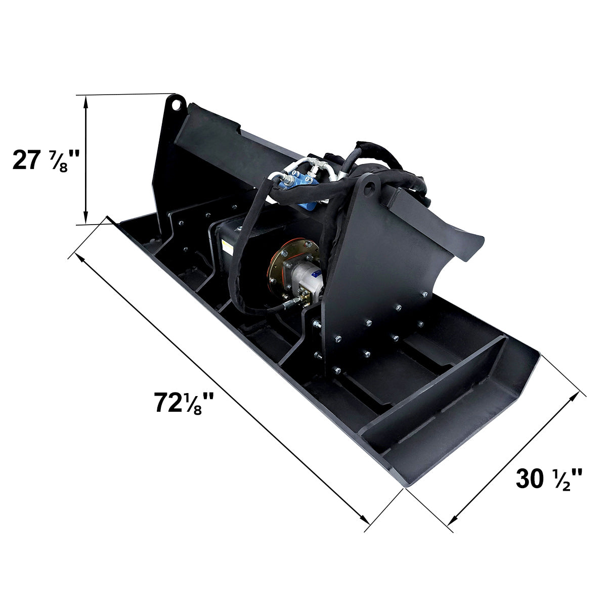 72" Skid Steer Plate Compactor