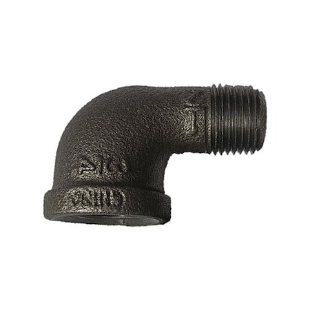 90 Degrees  Street Elbow 90 Degrees  Street Elbow, 1/2" x 3/4" Pipe, FNPT x MNPT, Malleable Iron