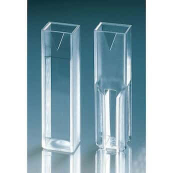 Brand Tech 759071D Macro Polystyrene (PS) Cuvette, 100/pack