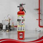 2.5 LB ABC 1A10BC Fire Extinguisher With Bracket
