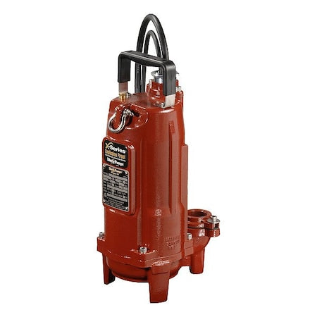 EffluentPump,50ft,9A,1hp,208to230VAC