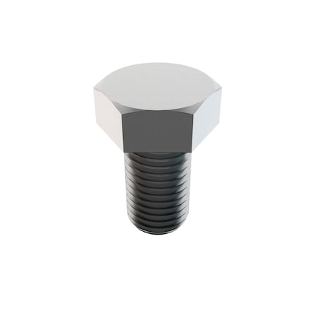 316, 1"-8 Hex Head Cap Screw, Plain Stainless Steel, 1-3/4 in L, 5 PK