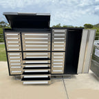 7ft Garage Storage Cabinet (35 Drawers & 1 Cabinet)