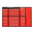 7ft Garage Storage Cabinet (35 Drawers & 1 Cabinet)