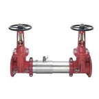8" Double Check Backflow Preventer Valve Assembly Grooved Butterfly