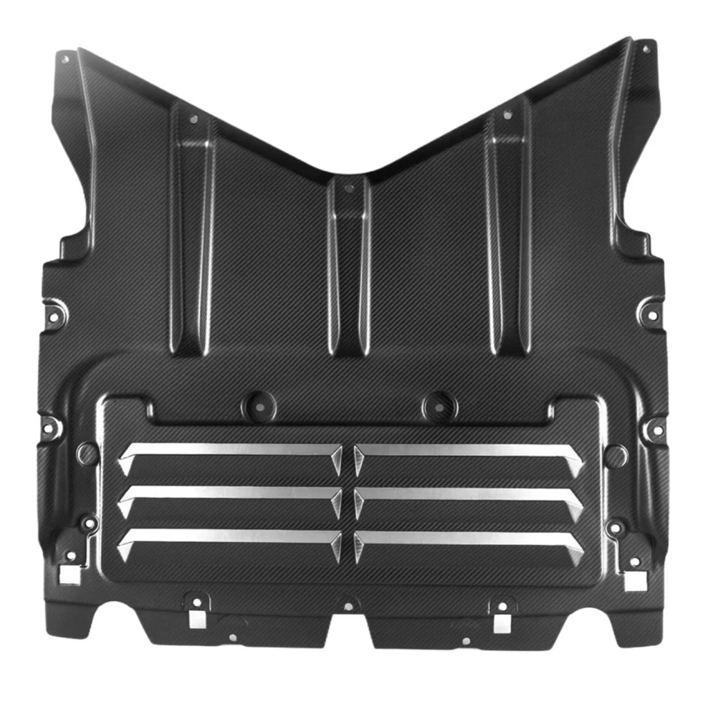 Pre-Preg Carbon Fiber Oil Cooler Skid Plate for BMW G90 G99 M5