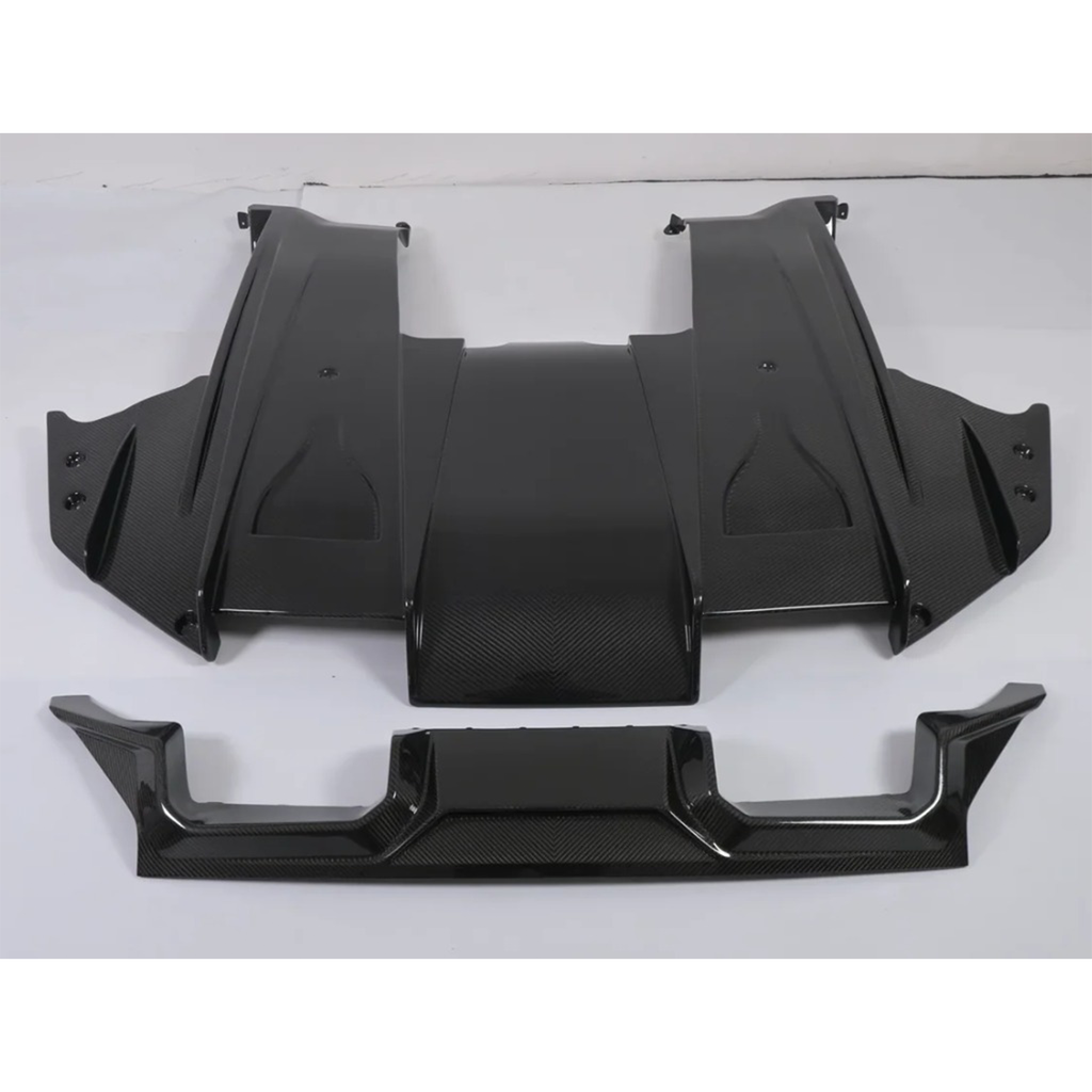 Pre-Preg Carbon Fiber Rear Undertray Diffuser V2 for BMW G87 M2