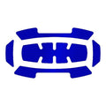 HardHatLabel,Polypropylene,Blue