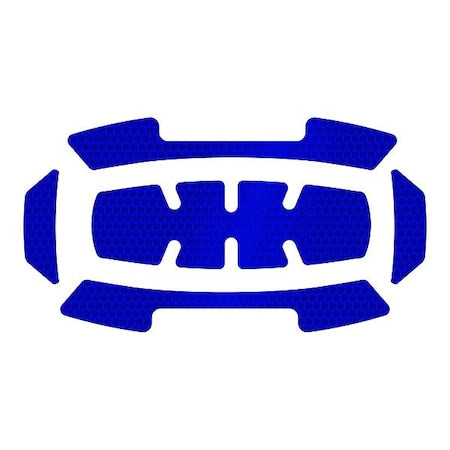 HardHatLabel,Polypropylene,Blue
