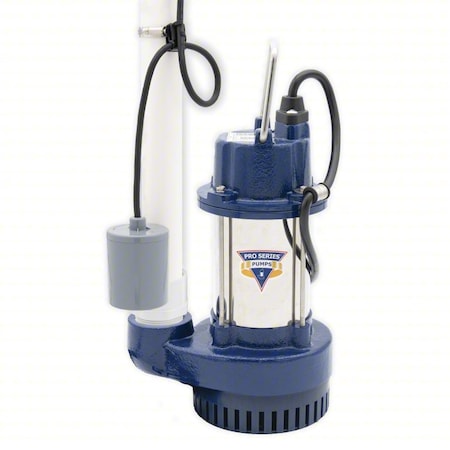 SubmersibleSumpPump,10ft,13in,115VAC