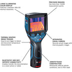 BOSCH GTC400C 12V Max Connected Thermal Camera - GTC400C